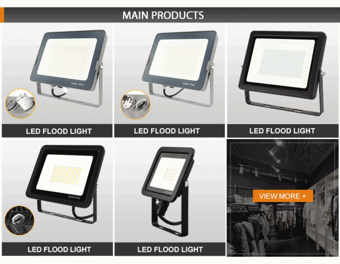 De fábrica del precio nueva 10w LED luz de inundación del sensor ultrafino de aluminio