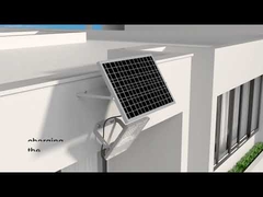 Focos solares LED TK02 de alta luminosidad 6500K, 30w 60w 200w para jardín