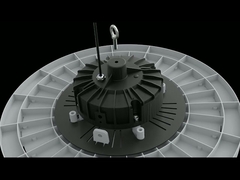 HB02- marca nueva cubierta de reflector de computadora 100w 150w 200w 300w luz de la bahía alta ufo Industrial LED alta bahía luz