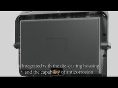 Foco solar proyector con paneles monocristalinos, lámpara solar, sensor, luz de inundación para exteriores, LED solar 5000lm TK03-2