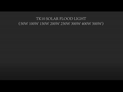 Foco solar LED TK10 de 30W 50W 100W 300W 500W para exteriores, IP65