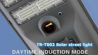 TR-TS02 ¿Por qué elegir la farola solar todo en uno? Inducción inteligente, duradera