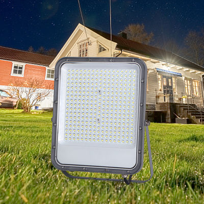 outdoor 200W LED floodlight IP65waterproof AC160-265V 170lm/W gray color aluminum