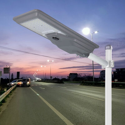 IP65 Batería de litio 100w 300w 500w All in One Luz solar para uso en carretera al aire libre